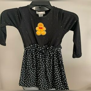 🛑3/$10🛑  Dream Girl Gingerbread Man dress, sz 4T, NWT